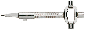 BuildingSite Key 184x64mm ZincDiecast NP - view 2