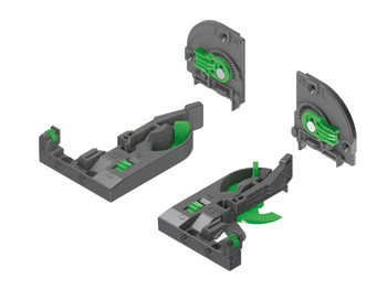 Dynapro 4D Drawer Runner Full 40kg 270mm - view 2