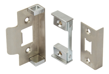 Rebate Set 13mm HD Tub Mort Latch Steel SSS