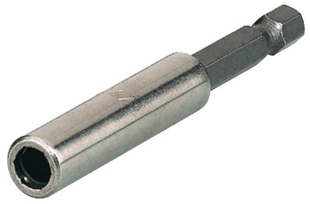 Bit Holder Universal Magnetic For use with 1/4" bits With snap ring