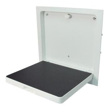 Shower Seat Drop Down Programma Cap Range PBA Grey finish - view 2