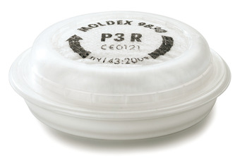 P3 R Replacement Filter Moldex 9030 for Moldex Half Mask Respirator White plastic
