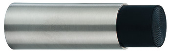 Door Stop Wall Mounted Ø 25 mm Stainless Steel Rubber Buffer Startec Length 48 mm satin