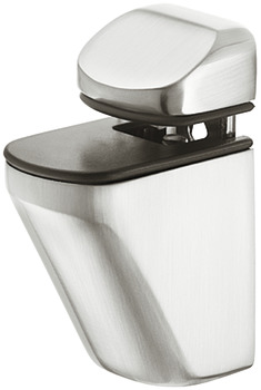 Shelf Support Clamp Design Screw Fixing for 4-25 mm Shelf Thickness Polished chrome plated