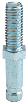Pin for Castors Ø 10 mm with M10 Thread Pin Ø 10 mm