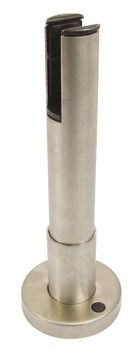 Adjustable Foot Support 316 L Cubicle Fittings for 13 mm Board Partitions PBA Stainless steel Satin finish