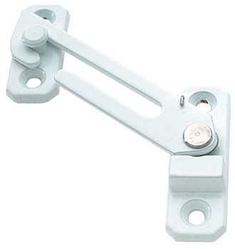 Restrictor Concealed for Side or Top Hung Windows Stainless Steel and Zinc Alloy Left hand short arm self colour