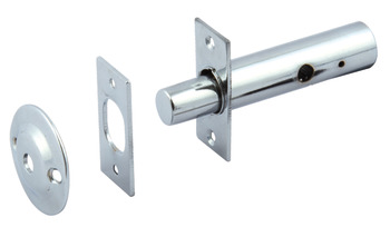 Security Bolt Mortice Door Brass/Steel Backset 32 mm Polished brass