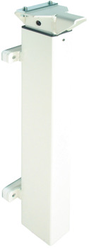 Leg for Flexi Height Adjustable Worktop System Ropox White finish