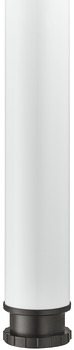 Leg w Adj D60x870mm Tub Steel White - view 3