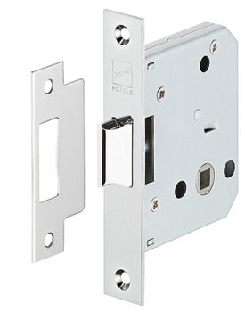 Latch Mortice Operated by Lever Handles Stainless Steel Startec Backset 55 mm case size 84 mm satin