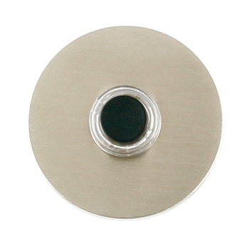 Bell Push Round Stainless Steel Satin