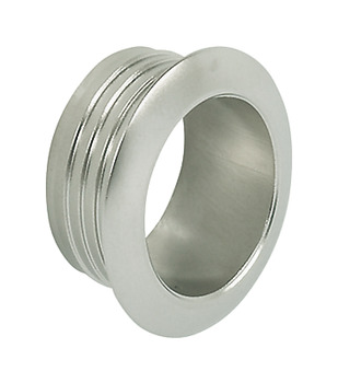Mini Push-Lock Rosette for Push-Lock Knob Polished chrome plated