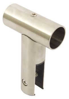Hanger 316 L Cubicle Fittings for 13 mm Board Partitions PBA Stainless steel Satin finish