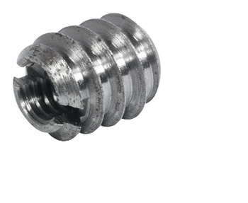Screw-in Sleeve with Screwdriver Slot External thread Ø: 8 mm internal thread: M4 length: 10 mm