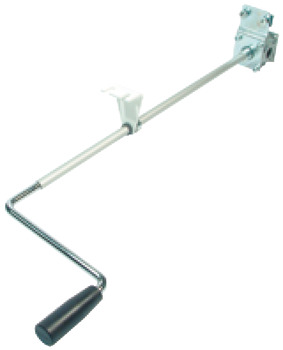 Winding Handle for Flexi Height Adjustable Worktop System Ropox Aluminium finish