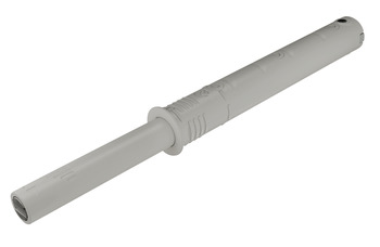 Push Door Catch Concealed or Surface Mounted Long Version with Magnet K Push Tech Grey