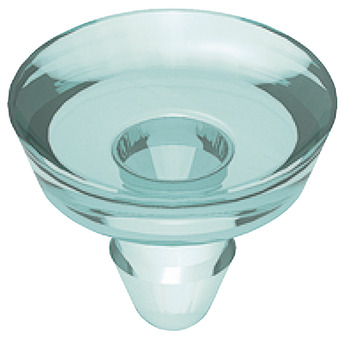 Suction Pad Shoptec Shopfitting System Transparent finish
