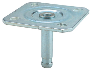 Pin for Castors Ø 11 mm with 65 mm Mounting Plate Pin Ø 11 mm