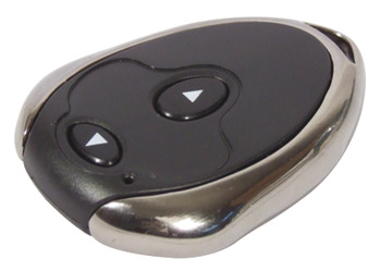 Spare Remote Control for use with LED TV Lifts RF remote control Black and silver finish
