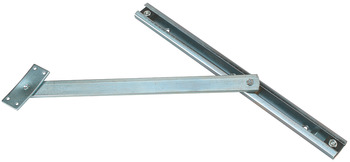 Limit Stay Mortice Overhead to Prevent Door Opening Beyond 90° Steel For single and double action doors Zinc plated
