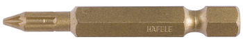 Driver Bit Torsion Pozi 1/4" Size: PZ2 for screw Ø 3.5-5 mm