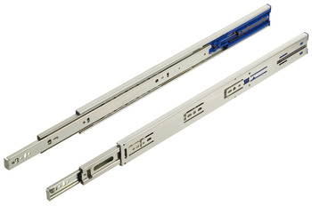 Ball Bearing Drawer Runner Full Extension Bright Finish Accuride 3832TR Touch Release Telescopic side mounted Installed length 300 mm load capacity 42 kg - view 2