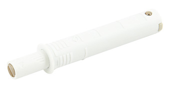 Push Door Catch Concealed or Surface Mounted Short Version with Magnet K Push Tech White