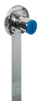 Central Lock Case with Bar Symo 3000 For combination with Symo cylinder removable core Length 600 mm nickel plated