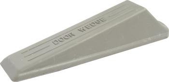 Door Wedge 138 x 43 x 26 mm Rubber Grey