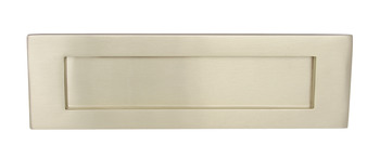 Letter Plate 254x76mm Brass SNP