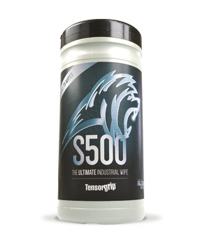 Industrial Wipes S500 TensorGrip Quantity: 75 wipes per tube