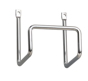 Multi-Purpose Hook for Screw Fixing Heavy Gauge Steel Polished chrome