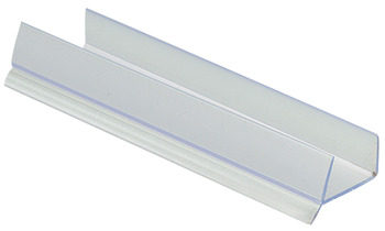 Plinth Seal 18/19mm 3050mm Plastic Trans
