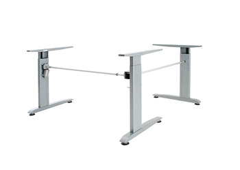 Addtional Leg and Driveshaft to Suit Electric Height Adjustable Desk Frames Load carrying capacity (including desktop) 70 kg Silver RAL 9006 finish