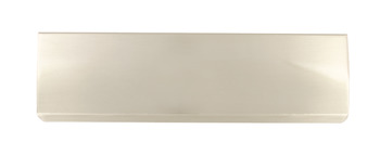 Interior Flap 282 x 81 mm Brass/Steel Face fixing Satin nickel