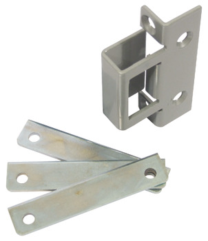 Box Keeper for Flush Fitting Door/Frame Applications and Double Rebated Doors Steel Polished stainless steel