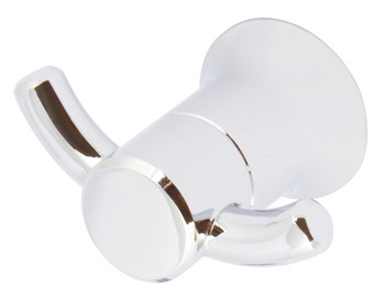Robe Hook Double Zinc Alloy Provence Polished chrome finish