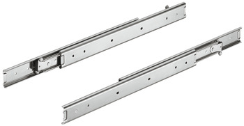 Ball Bearing Drawer Runners Full Extension Load Capacity 35-45 kg Accuride 3630 Two way travel Installed length 350 mm load capacity 40 kg bright zinc plated