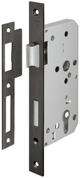 Startec Mort P.Cyl Lock Sqr 55/84mm Black