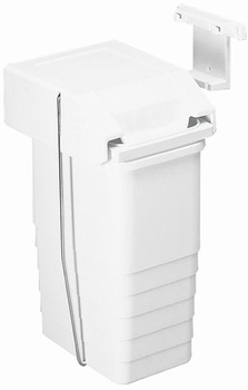 Waste Bin for Hinged Cabinet Doors For mounting to the rear or side of the cabinet 8 litre capacity