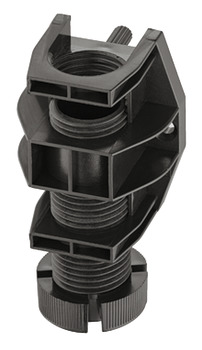 Plinth Adj w Bracket Press 80kg Plastic Black
