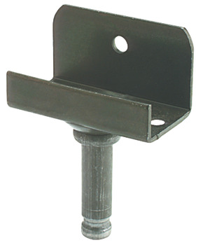 Pin for Castors Ø 8 mm with L Mounting Plate Pin Ø 8 mm