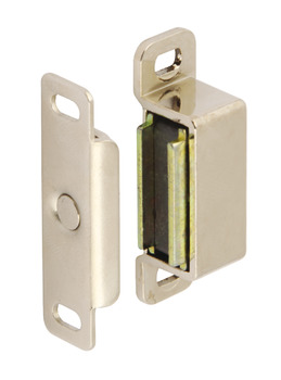 Magnetic Catch Pull 6.0 kg for Screw Fixing Electro brassed