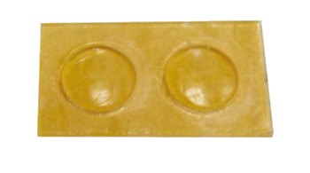 Door Buffer in Pairs Transparent