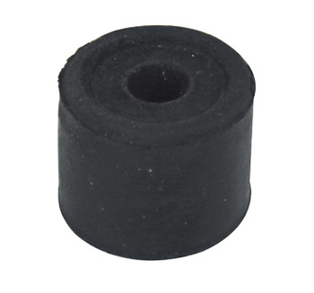 Door Stop Floor Fixing Ø 34 mm Rubber Screw floor fixing Black
