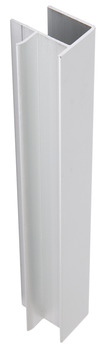 Plinth Connect 146mm 90D/End Anodised Silver