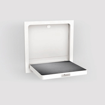 Shower Seat Drop Down Programma Cap Range PBA Grey finish