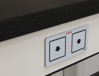 Large Press Pad for Flexi Height Adjustable Worktop System Ropox White finish