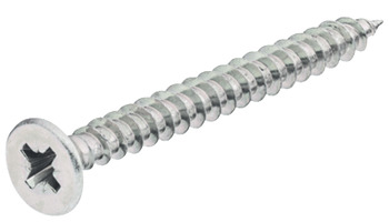 Hospa Chipboard Screw, Countersunk Head, PZ, Fully Threaded, Galvanized, 3 x 40 mm - view 2